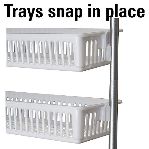 Household Essentials White 6-Tier Basket Over-The-Door Organizer by Household Essentials - Image 3