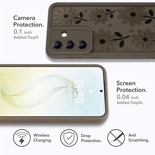 Image of Compatible with Samsung Galaxy S26 Plus Case, Brown