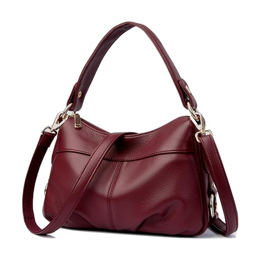 Image of Hobo Bags for Women PU Leather Crossbody Purses Trendy Shoulder Handbag Tote Bag Satchel Bag