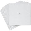 Gift Boutique 12 Pieces Graduation Cap Decorations White Glitter Background Grad Caps Topper Blank Base Graduate Hat Decoration Do It Yourself Crafts Party Supplies with 75 Adhesive Sticky Dots