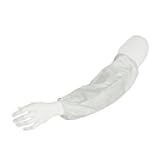 DuPont - TY500SWH00020000 Tyvek 400 TY500S 18-Inch Disposable Protective Sleeve with Elastic at Both Ends, White, Universal Size (Pack of 200)