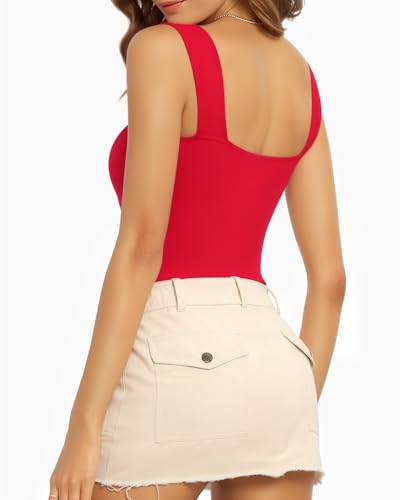 La Mejor Selección de Body rojo más recomendados. 9 Imagen adicional