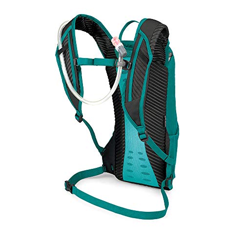 Discontinued Osprey Kitsuma 7 Women's Bike Hydration Backpack With Hydraulics Reservoir, Teal Reef, One Size #TOP2