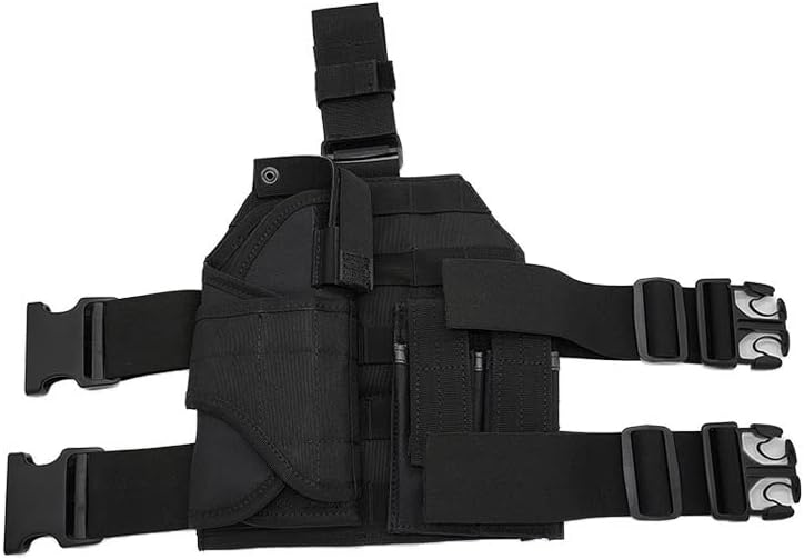 Outdoor Sports Airsoft Gear Combat Molle Pack Pouch Accessory Tactical Fast Molle Leg Strap Platform Holster