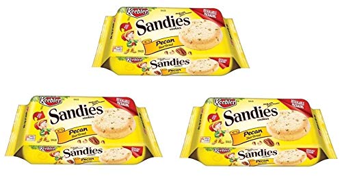 Sandies Keebler Pecan Sandies Cookies, 11.3 Ounce (Pack of 3)