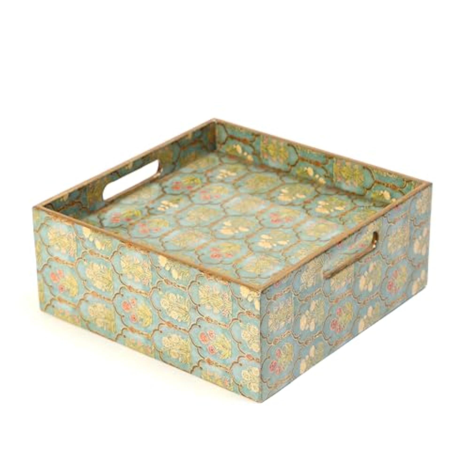 Versatile MDF Storage Tray with Three Drawers