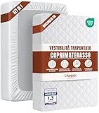Utopia Bedding Coprimaterasso Trapuntato, Gonna Elastica Coprimaterasso, Vestibilità Extra Profonda Fino a 30 CM con Motivo a Diamante (160x200 cm, Bianco)