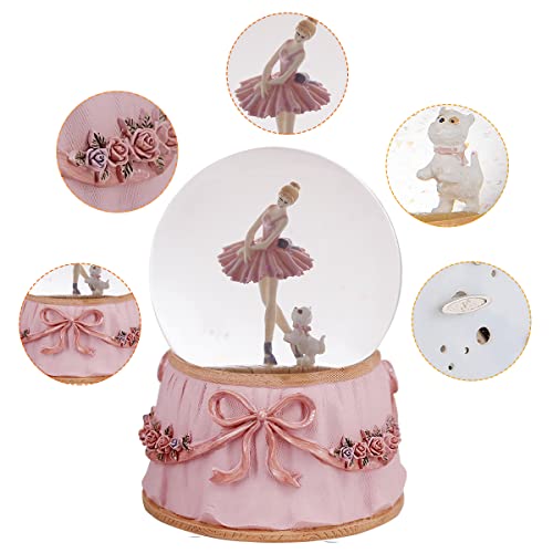 Ballerina Music Snow Globe