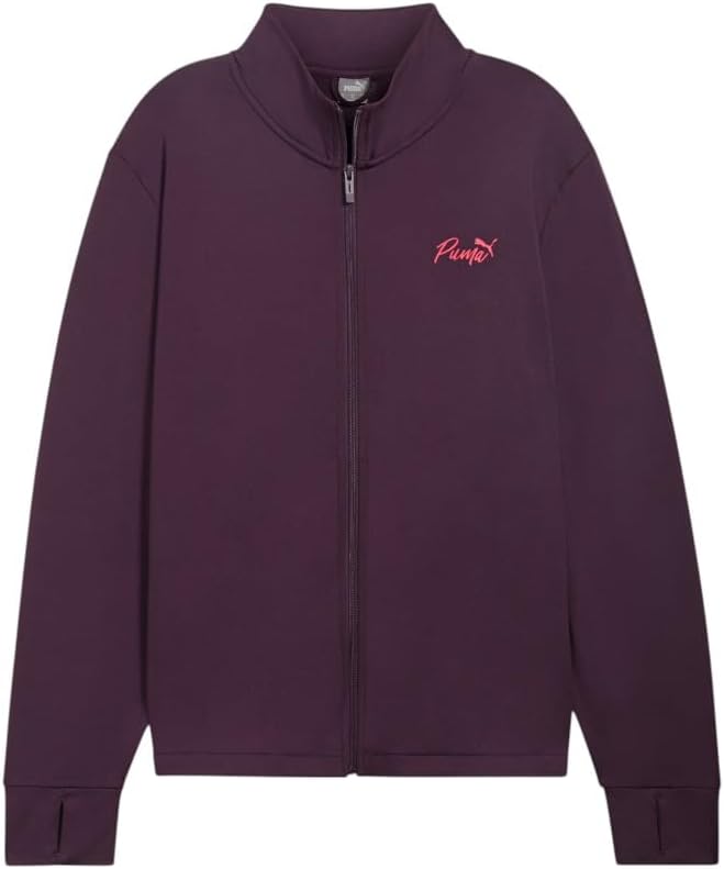 PUMA womens Live in Stretch Fleece Full-zip (Available in Plus Sizes) Jacket