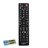 HQRP Remote Control fits Panasonic TH-42PA25U-P TH-42PC77U TH-42PD12UK TH-42PD25U-P TH-42PD50U TH-42PD60U LCD LED HD TV Smart 1080p 3D Ultra 4K Plasma