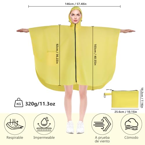 Impermeable amarillo 11 Imagen adicional