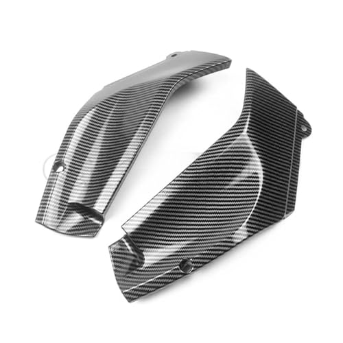 Carénage latéral moto look carbone YZF R1, panneaux d'insertion haut de gamme pour conduits d'air