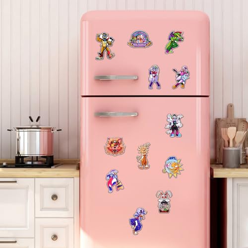 Imanes decorativos Pounchi para refrigerador 12 piezas miniatura 5