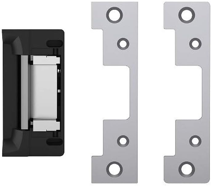 - HES 5200C-12/24D-630 Universal Door Electric Strike with Faceplate, Satin Stainless Steel, Static Strength 1500 lbs., Dynamic Strength 70 ft-lbs., Dual-Voltage 12 or 24 VDC/VAC