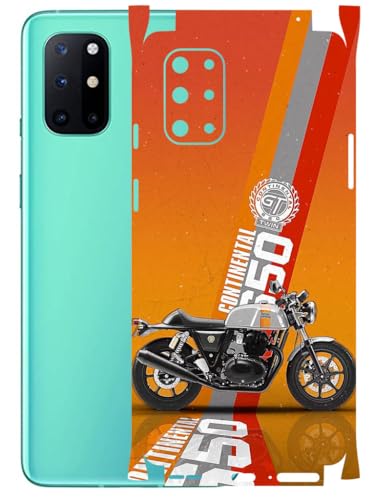 Image of AtOdds - Full Body Back Screen Guard Protector Film - Lamination Wrap Skin Sticker Compatible with ONEPLUS 8T | Scratchproof Matte Finish (Bullet)