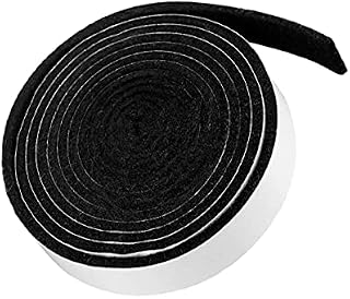 BBQ Gasket Tape BBQ Smoke Seal BBQ Strip,Heat Proof Tape Smoke Keeping Strip Oven Seal Strip,Smoker Grill Tape High Temp Grill Seal Self Stick Leak Proof Smoker Gasket(8.2ft,1/2'')
