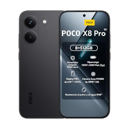 Smartphone Xiaomi Poco X8 Pro 512GB / 8GB Ram (Preto)