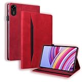 [Housse de protection multifonctionnelle]: Cette housse de protection pour Xiaomi Redmi Pad 2 Cover tablette professionnelle pour Lenovo dispose de 4 compartiments de rangement intégrés pour stocker des cartes de crédit, des petites cartes, des photos et des pièces de monnaie. Ce boîtier de tablette d'affaires élégant a une fonction de support et une bonne stabilité pour regarder ou écrire des films facilement.