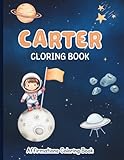  Carter Coloring Book: Affirmations Coloring Book, A Creative Journey of Positive Empowerments