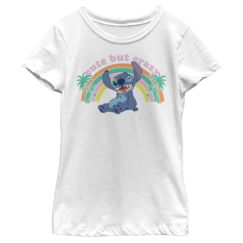 Disney Girl's Kawaii Stitch T-Shirt