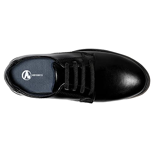 Shoeslocker Boys Dress Shoes Classic Slip On Formal Shoes Comfortable Casual Loafers For Toddler Kids Black Size 11 #TOP3