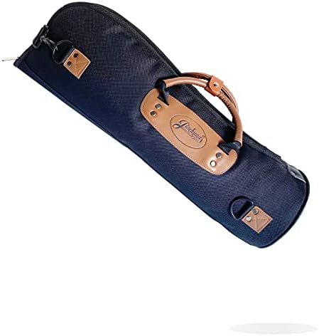 Trumpet Gig Bag 1200D Water-resistant Oxford Cloth Adjustable Strap with 15mm Cotton Padded Trumpet Case