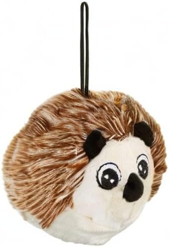 Miniatura 2 de Pet Lou D.O.G'Z - Juguete de peluche para perro EZ Squeaky Hedgehog de 4 pulgadas, juguete duradero para perros