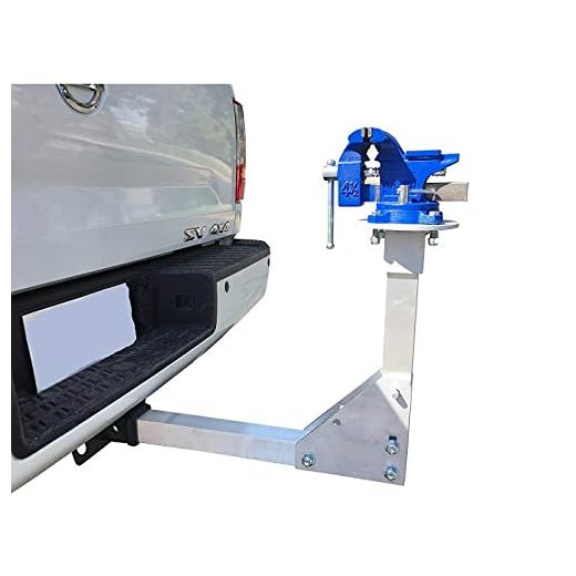 Porta-Vise Portable Truck Vise 4.5 inch Irwin Folding Hitch Mount Stand Workstation