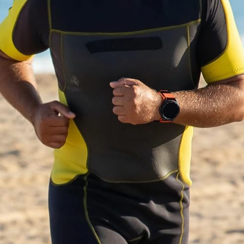 Compatível com pulseiras SUUNTO OCEAN, pulseira esportiva de nylon resistente de 20 mm e 22 mm com d