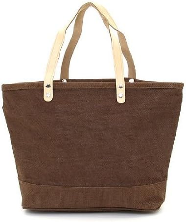 Solid Color Jute Burlap Tote Bag (Brown)