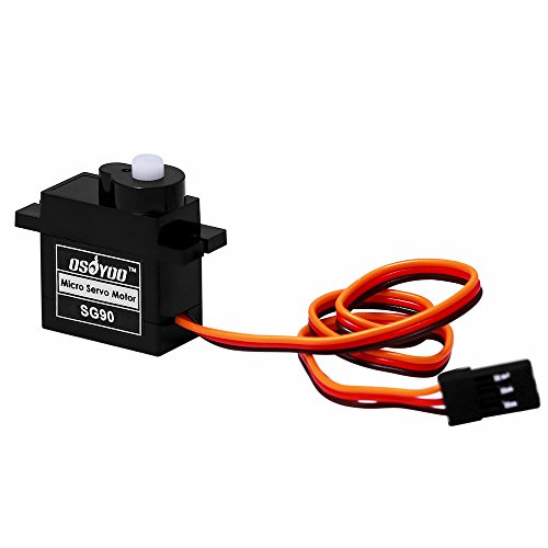 OSOYOO 10pcs 180 Degree Micro Servo Motor for RC Dancing Robot Spider Helicopter Airplane Car Boat Controls Toy 9g - Thumbnail 5
