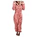 Brisorry Damen Jumpsuit Teddy Fleece Einteiler Onesie Plüsch Overall Lang Pyjama Bequemer Hausanzug Anzug Flauschig Schlafanzug Flauschig und Kuschelig Weich Warm Loungewear Overall Warm