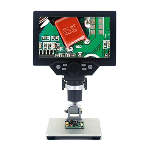 Microscope G1200 Digital Microscope 7 Inch Large Color Screen Large Base LCD Display