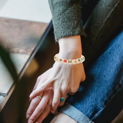 Chinese Mahjong Bracelet Beads Bracelet Gambling Creative Bangle Unisex Women Men4