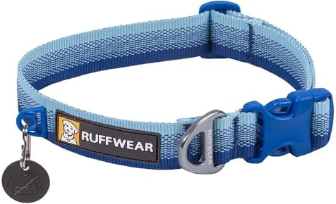 Ruffwear, Front Range Dog Collar, Adjustable Tubelok Webbing, Lig...