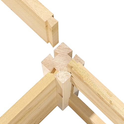 Insassy 4 Ft X 4 Ft Cedar Wood Raised Garden Bed With Trellis - Made In Usa #TOP5