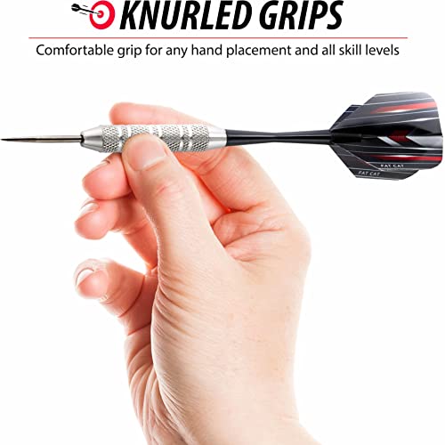 Fat Cat By Gld Products Unisex Adult Jar With 21 Darts, Silver, 18-Gram Us #TOP2