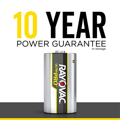Rayovac C Batteries, Ultra Pro C Cell Batteries Alkaline, 6 Count #TOP3
