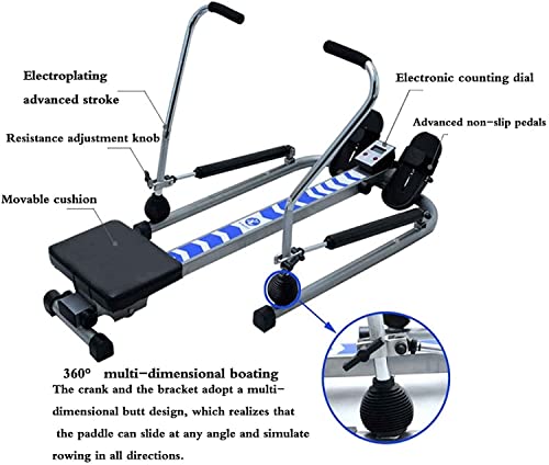 Image of Foldable Rower for Home Use 308 LB Weight Capacity /Comfortable Seat Cushion /Design