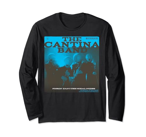 T-shirt Star Wars Cantina Band manches longues cadeau idéal fan