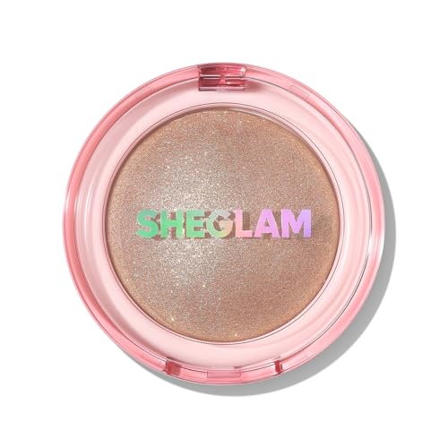 SHEGLAM Glowchi Bouncy Highlighter Mochi-like Formula Highlighter Long-lasting Shimmer Makeup-Custard