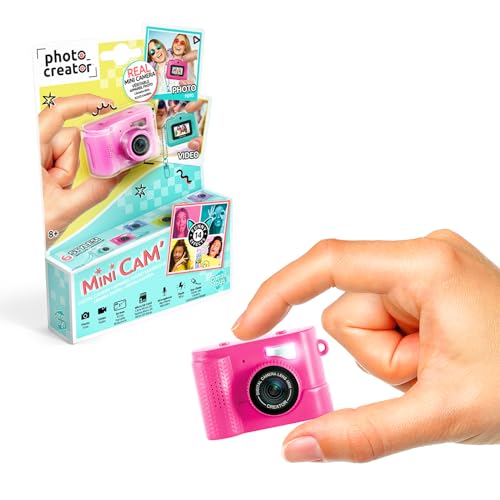 Canal Toys Fotocreator - Mini Digicam – kompakte 12MP Pocket Kamera, 1080p Full‑HD Video, 1,5″ LCD‑Bildschirm, Selfie‑Modus & Farbfilter, MicroSD Karten‑Slot – ideal für unterwegs - CLK 061 Canal Toys Fotocreator - Mini Digicam – kompakte 12MP Pocket Kamera, 1080p Full‑HD Video, 1,5″ LCD‑Bildschirm, Selfie‑Modus & Farbfilter, MicroSD Karten‑Slot – ideal für unterwegs - CLK 061