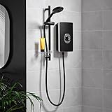 Triton Showers Collection 2 | Shower Electric | 8.5 kW | Triton Aspirante I Matte Black I Electrical Showers | with Black Showerhead & Anti Twist Hose | Best Electric Shower Units for Bathrooms - Image 5