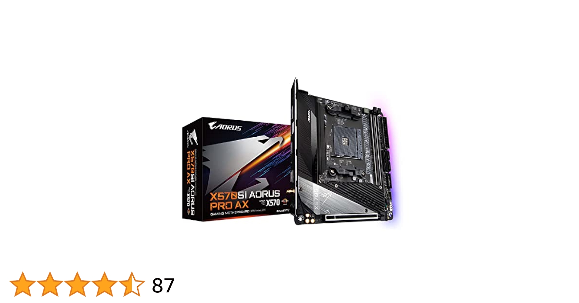GIGABYTE X570SI AORUS PRO AX(AMD Ryzen 3000/ X570S/ PCIe 4.0