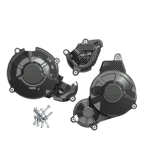 Couvercle carter moteur RS 660 antichoc impression carbone - 2