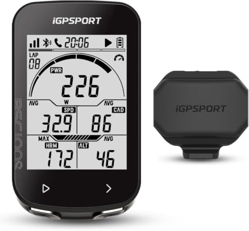 iGPSPORT BSC100S GPS Bicicleta con SPD70 Velocímetro para Bicicleta