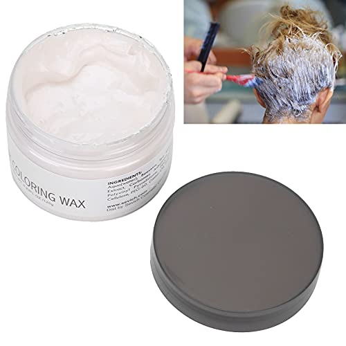 Tintura para cabelo cera temporária tinta para cabelo cera instantânea cera de cabelo natural creme