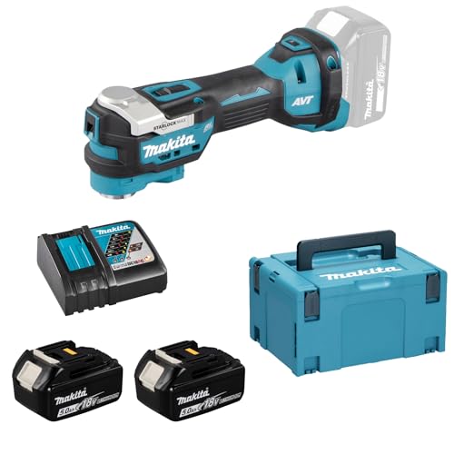 Outil multifonctions 18V LXT (2x5,0 Ah) en MAKPAC - MAKITA DTM52RTJX1