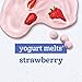 Gerber Stage 3 Baby Food Snacks, Strawberry Yogurt Melts, Freeze Dried Yogurt and Fruit Snacks for Babies, Baby Led Feeding, 7-Pack