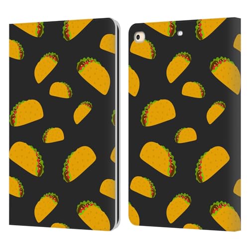 Étui portefeuille iPad 9.7 cuir protection antichoc tablette Apple motif nourriture PLdesign